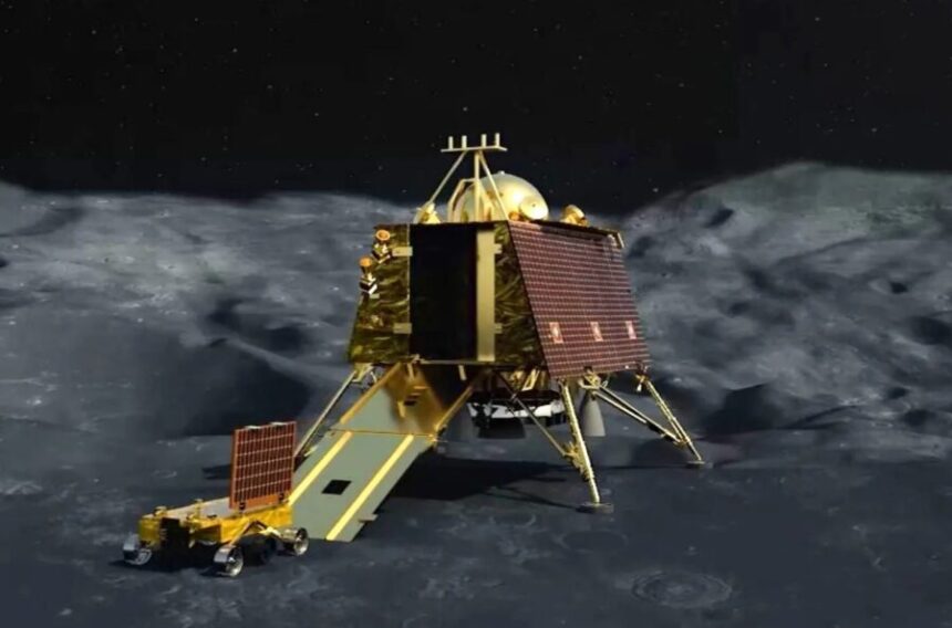 India creates history by successfully landing Chandryaan 3 on Moon's south pole.