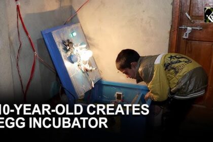 Momin, 10 Year Old Kashmiri Boy designs incubator