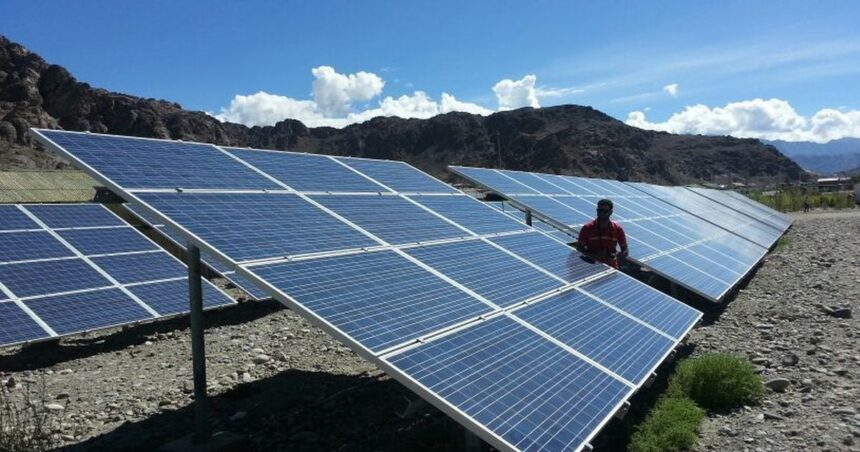 Solar Power Plant in Kashmir
