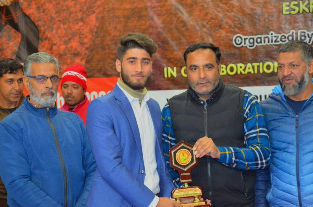 Pampore’s Martial Arts Player clinches National Icon Award