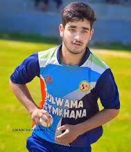 faizan Mukhtar pandith, a cricketer from kashmir's Pulwama