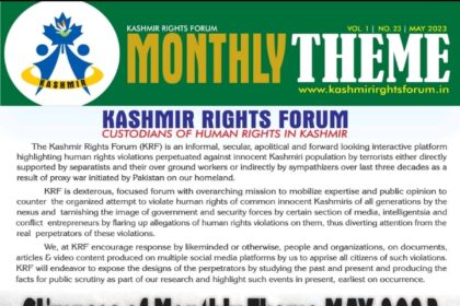 A preview of Monthly Theme May 2023 comprising of Topography and Terrain of Kashmir and its relation with its economic development and future.