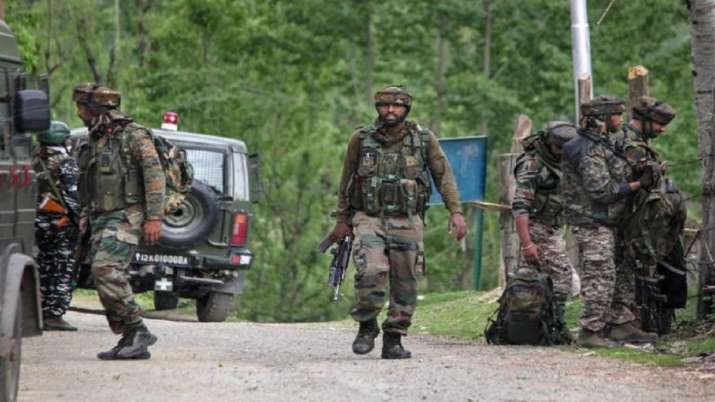 Encounter at Kokernag Kashmir.