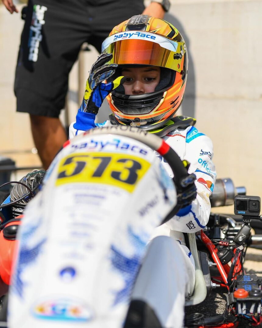 Atiqa Mir, the 9-year-old karting sensation who is taking the world by storm with her remarkable talent, resilience, and determination.