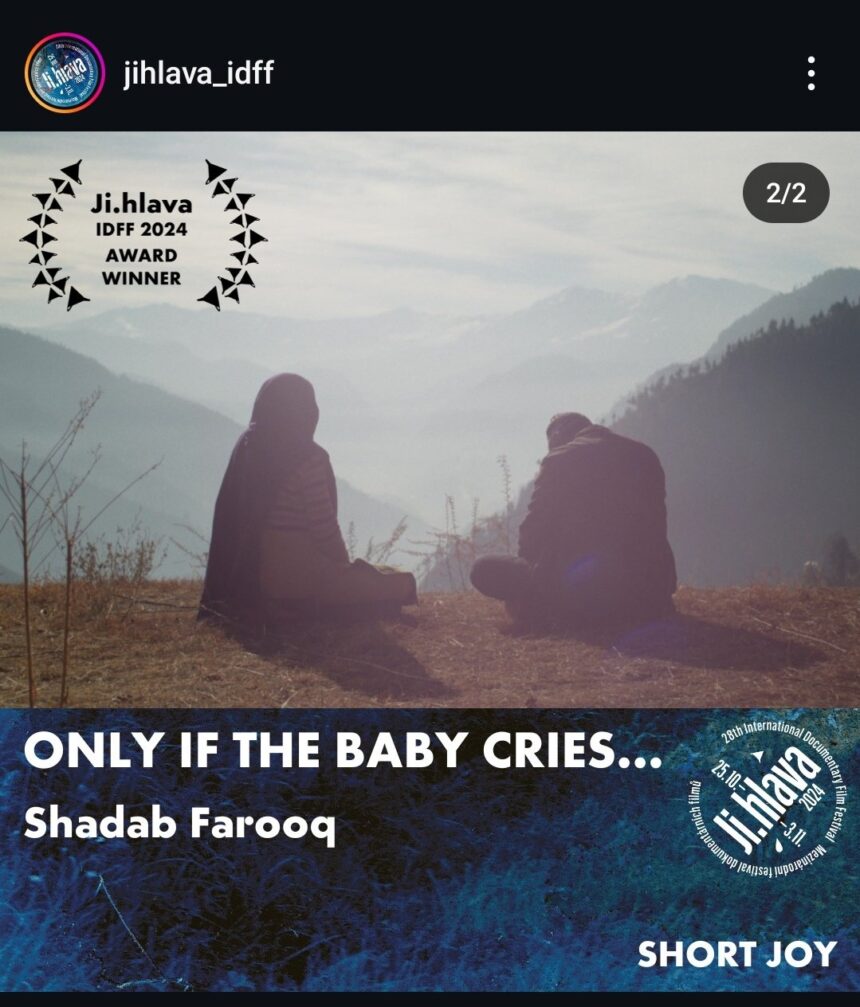 In Pic: Doda Filmmakers Shine: ‘Only If the Baby Cries…’ Wins International Award at Ji.hlava Film Festival