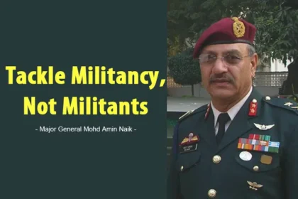 Major General Mohd Amin Naik, from Kashmir's Pulwama