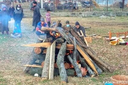 In Pic: Muslims perform last rites of Pandit in Pulwama kashmir.