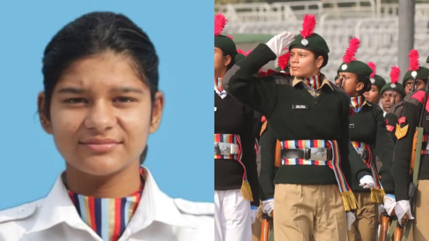 In Pic: Ekta Kumari makes history as NCC's 'Parade Commander' from J&K on Republic Day 2025