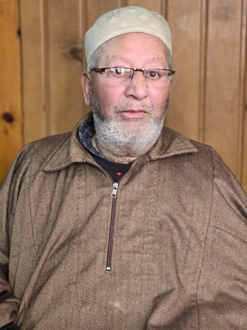 In Pic: Farooq Ahmad Mir, a renowned Kani weaver from Srinagar, was conferred the Padma Shri in recognition of his 60 years of perseverance in promoting the unique craft of Kani weaving, Mukhtar Ahmad Bhat from Sonpah in Beerwah, Budgam, and Mushtaq Ahmad Khan from Badamwari, Srinagar, have been awarded J&K Government Awards for their contribution in taking crafts like Sozni and Kani weaving to the next level.