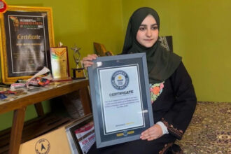 In Pic: Rutba Showkat Scripts Guinness World Record in Origami, Inspiring a New Generation of Kashmiri Artists