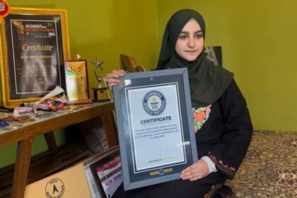 In Pic: Rutba Showkat Scripts Guinness World Record in Origami, Inspiring a New Generation of Kashmiri Artists