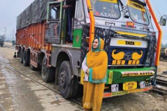 In Pic: Rabiya Yaseen: Kashmir’s First Female Truck Driver Breaking Barriers and Inspiring Generations